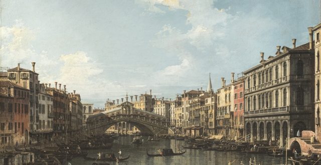 Canaletto – Venezia il ponte di Rialto