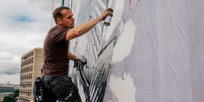 Shepard Fairey, Portrait, Photo by Jon Furlong