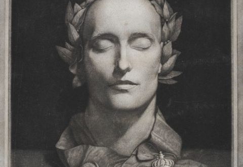 Luigi Calamatta – Lucio Quirino Lelli- Maschera funeraria di Napleone